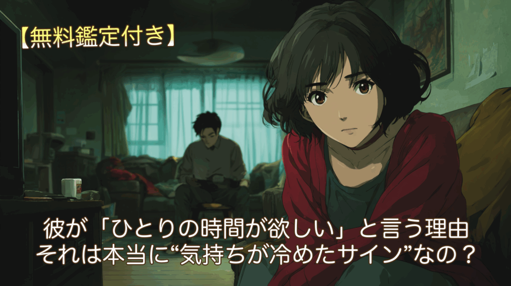 彼が「ひとりの時間が欲しい」と言う理由…別々に寝たい・一人になりたい…それは本当に“気持ちが冷めたサイン”なの？｜30代女性の恋を優しく読み解きます